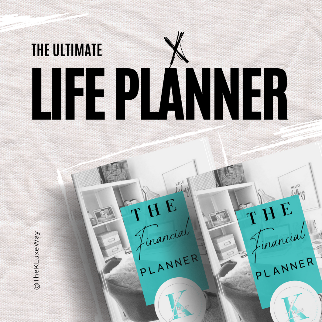 K Luxe Ultimate Life Planner